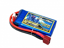 Аккумулятор Giant Power LiPo 1000mAh 111V 65C Tplug
