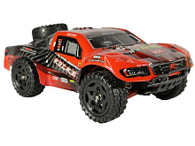 Радиоуправляемый шорткорс Remo Hobby Rocket Brushless UPGRADE V20 красный 4WD 24G 116 RTR