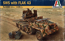 Сборная модель БТР SWS with FLAK 43 135