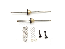 Комплект металлических осей заднего и среднего мостов WPL тюнинг