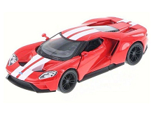 Машина Kinsmart 138 2017 Ford GT with printing инерция 112шт бк