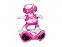 Робот Disco Robo Ruby розовый  колонки с MP3 нб