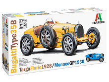 Сборная модель ITALERI 4716ИТ Автомобиль Bugatti TYPE 35B TARGA  FLORIO 29 MONACO GP 30, 112