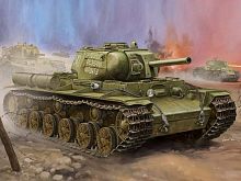 Сборная модель Танк КВ8С Heavy Tank 135, шт