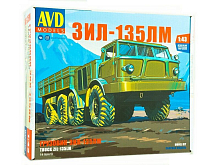 Сборная модель AVD ЗИЛ135ЛМ бортовой, 143