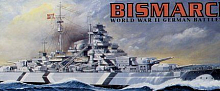 Сборная модель Линкор Bismarck 1800