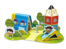 3D пазл из пенокартона ДЕТСКИЙ САД МИНИ СЕРИЯ 20 деталей