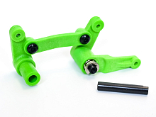 Рулевая трапеция для Remo Hobby MMAX, EX3 110, тюнинг, зеленая