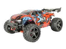 Радиоуправляемый трагги Remo Hobby S EVOR Brushless UPGRADE V20 красный 4WD 24G 116 RTR