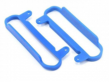 Боковая защита шасси синяя аналог TRA5823, подходит для модели Traxxas Slash 4x4, Traxxas Slash