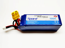 Аккумулятор Spard LiPo 1800mAh, 22,2V, 75C, XT60